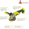 Аккумуляторная болгарка (ушм) ONE+ R18AG-0 Ryobi