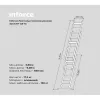 Трехсекционная лестница Inforce ЛП-03-13
