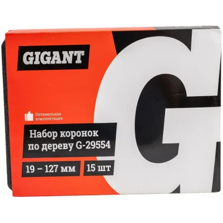 Набор коронок по дереву Gigant G-29554
