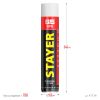 STAYER STD 65, 750 мл, адаптерная, выход до 65 л, монтажная пена, Professional (41134)