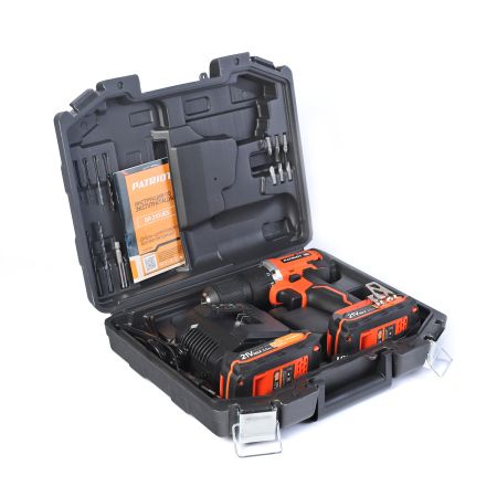 Дрель-шуруповерт аккумуляторная PATRIOT BR 210 UES