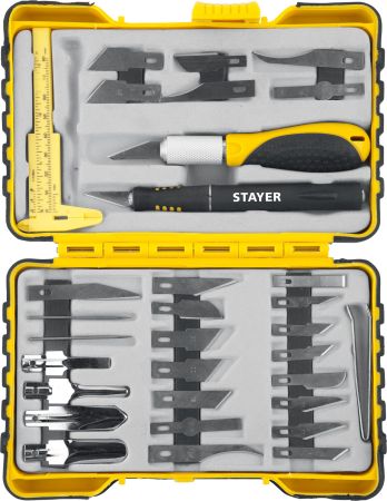 STAYER 33 предм, набор резцов, Professional (1831-H33)