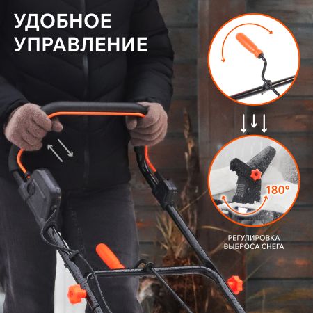 Снегоуборщик аккумуляторный PATRIOT PE 2842 UES