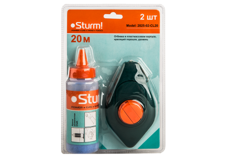 Отбивной шнур Sturm! 2025-02-CL20